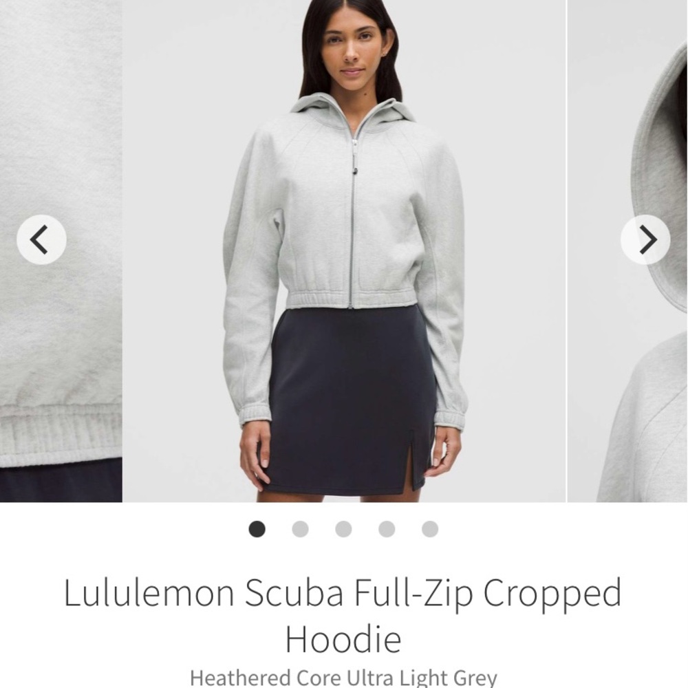 Lululemon Scuba full zip hoodie